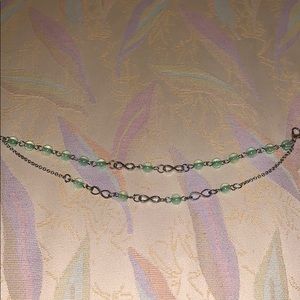 Chain infinity bracelet